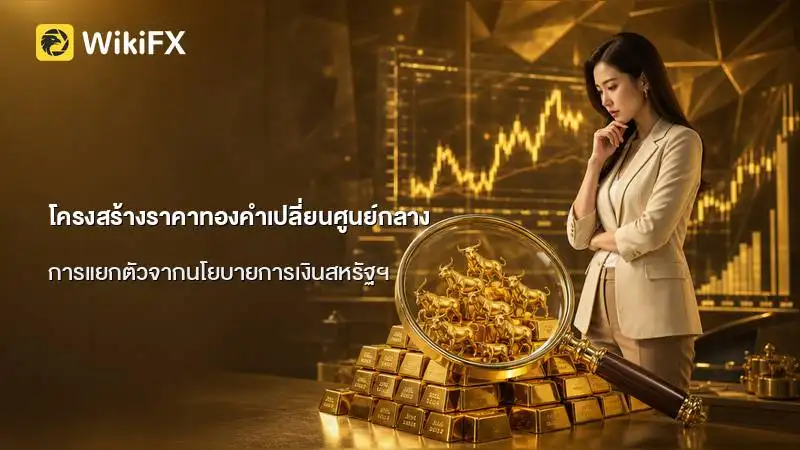โครงสร้างราคาทองคำเปลี่ยนศูนย์กลาง เอเชียมีน้ำหนักแซงหน้านโยบายดอกเบี้ยสหรัฐฯ