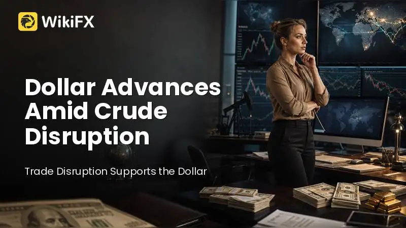 Dollar Advances Amid Crude Disruption