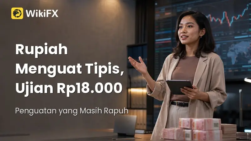 Rupiah Menguat Tipis, Ujian Rp18.000 Belum Selesai
