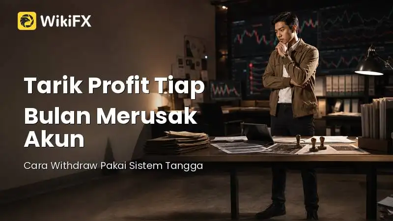 Tarik Profit Tiap Bulan Justru Merusak Akun, Begini Cara Withdraw Pakai Sistem Tangga