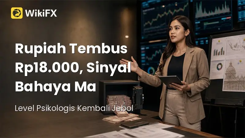 Rupiah Tembus Rp18.000, Sinyal Bahaya Makin Nyata