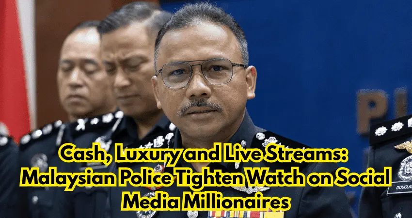 Cash, Luxury and Live Streams: Malaysian Police Tighten Watch on Social Media Millionaires