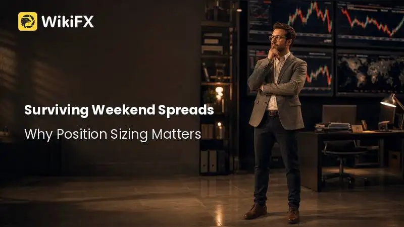 Surviving Weekend Spreads: Why Position Sizing Matters More Than Hedging