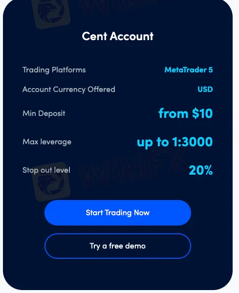Cent Account