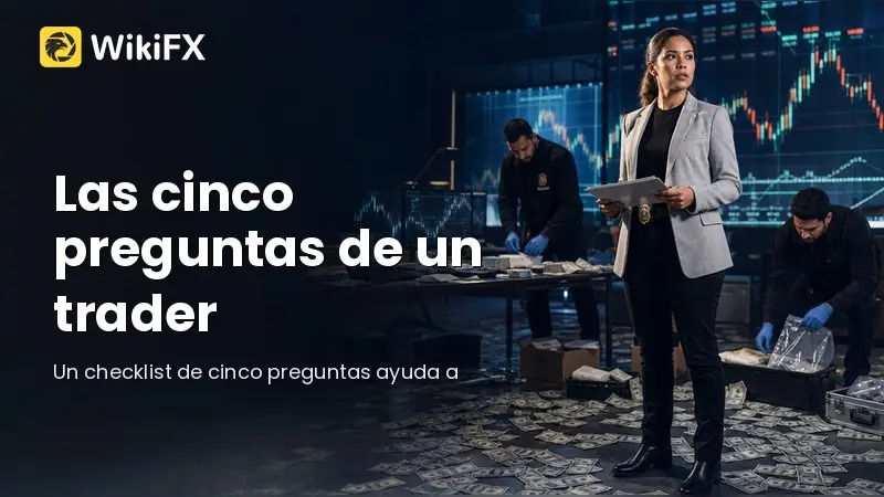 Las cinco preguntas de un trader profesional antes de operar: el checklist que frena el piloto automático