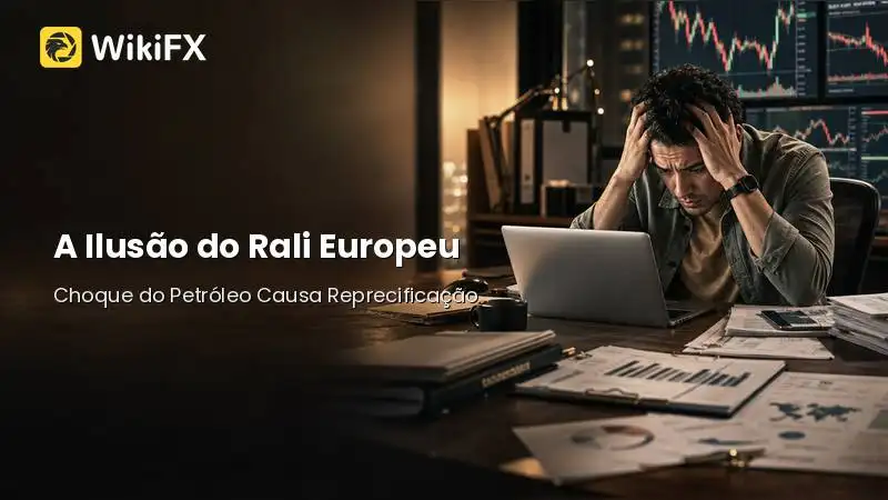 A Ilusão do Rali Europeu e a Reprecificação Forçada pelo Choque do Petróleo