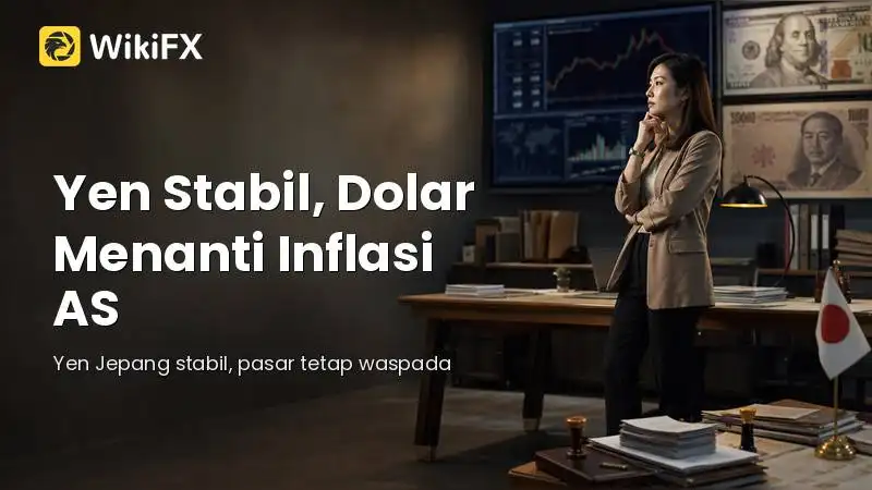 Yen Stabil, Dolar Menanti Data Inflasi AS