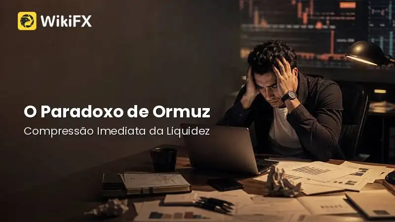 O Paradoxo de Ormuz e a Compressão Imediata da Liquidez Global