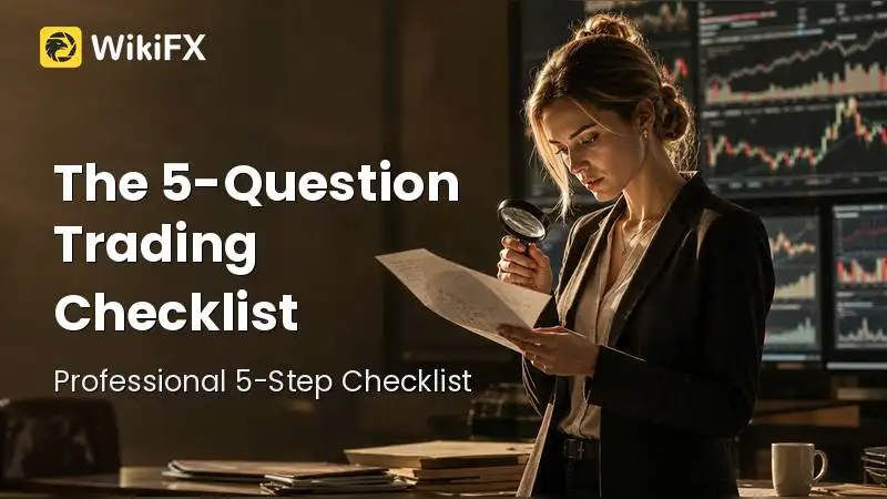 The 5-Question Trading Checklist: Why You Should Take Your Hand Off the Mouse