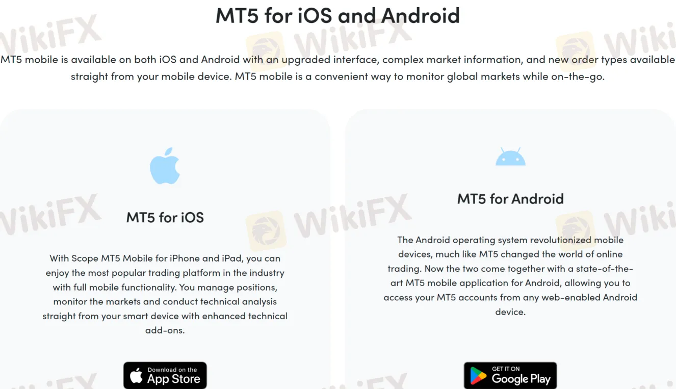 MT5 Mobile MT5 Mobile
