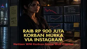 Korban Via IG Mau Lapor POLISI ?! Dana WNI Rp 900 Juta Ludes Digasak Broker Stone Wall Capital