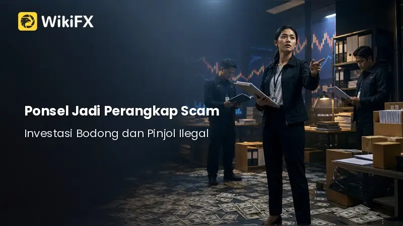 Ponsel Jadi Perangkap Investasi Bodong dan Pinjol Ilegal