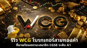  รีวิว WCG: โบรกเกอร์สายทองคำที่มาพร้อมสถานะสมาชิก CGSE ระดับ A1