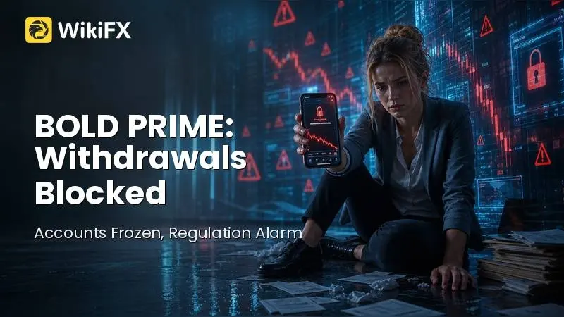 BOLD PRIME Review: Withdrawals Blocked, Accounts Frozen, Regulation Alarm Raised