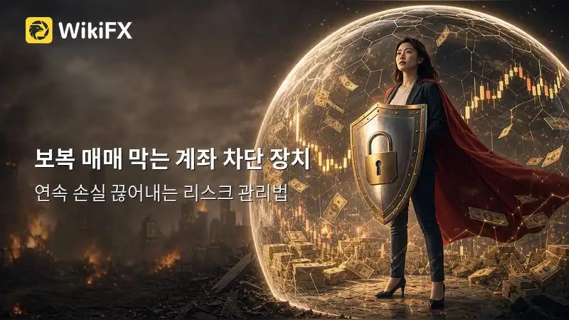 연속 손실 뒤 보복 매매를 끊는 계좌 차단 장치