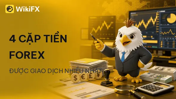 Top 4 cặp tiền Forex được giao dịch nhiều nhất tháng 07/2026 - WikiFX phân tích dữ liệu thực tế