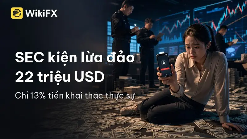 SEC kiện công ty khai thác tiền mã hóa lừa đảo 380 nhà đầu tư 22 triệu USD