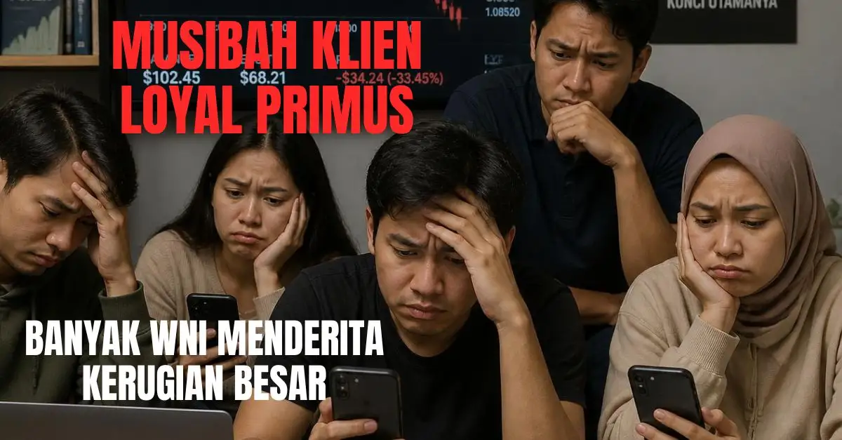 Profit Hangus + WD Ditolak + Akun Diblokir ?! Loyal Primus Jadi Musibah Besar Bagi Klien WNI di 2026