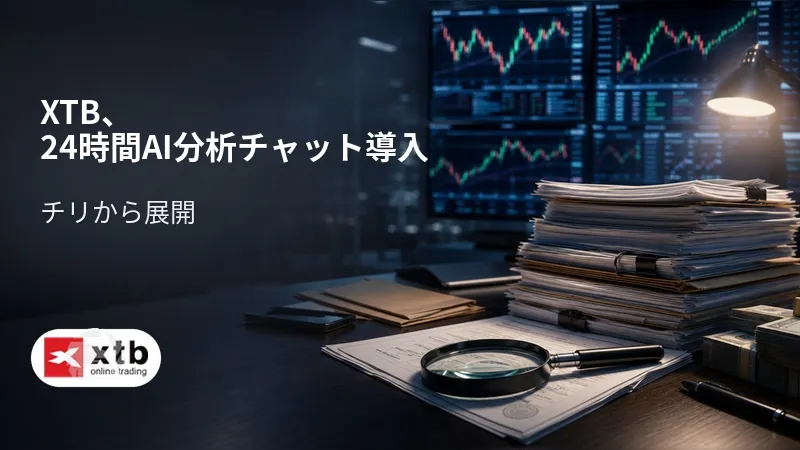 XTB、24時間AI分析チャット導入 チリから展開