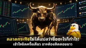  ตลาดกระทิงไม่ได้แปลว่าซื้ออะไรก็กำไร!  เข้าใจผิดครั้งเดียว อาจต้องติดดอยยาว