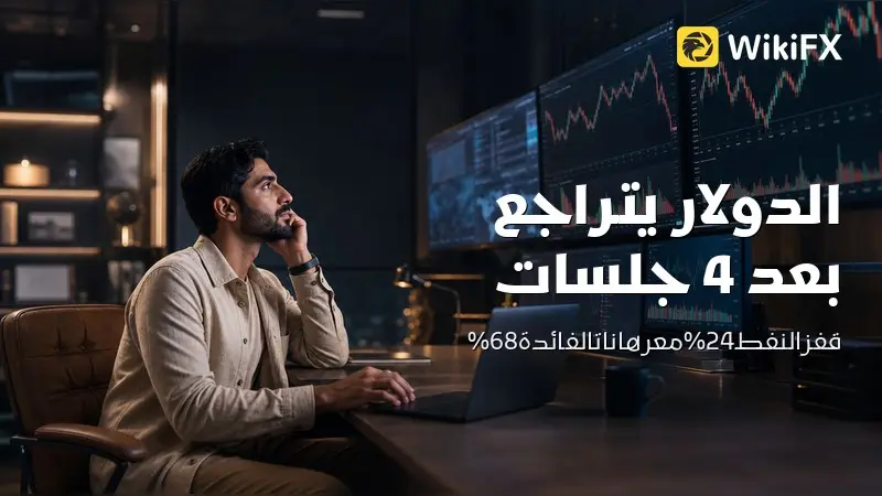 الدولار يتراجع بعد 4 جلسات.. هل يرفع الفيدرالي الفائدة؟