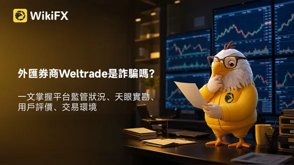 外匯券商Weltrade是詐騙嗎？一文掌握平台監管狀況、天眼實勘、用戶評價、交易環境