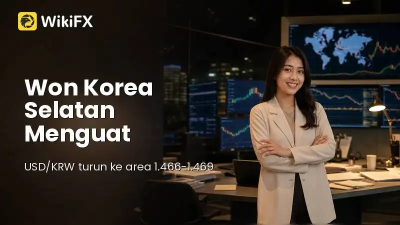 Won Korea Selatan Menguat Setelah PDB Lampaui Perkiraan