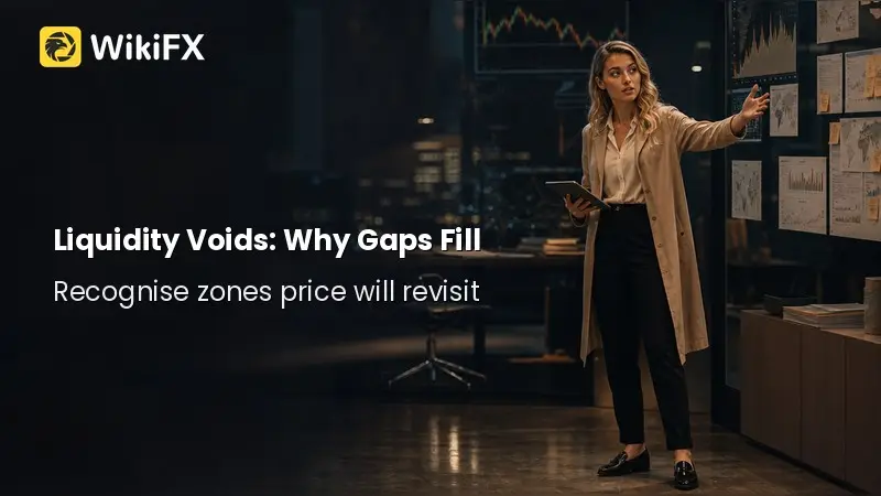Why Prices Rush Back to Fill Gaps: Liquidity Voids Explained