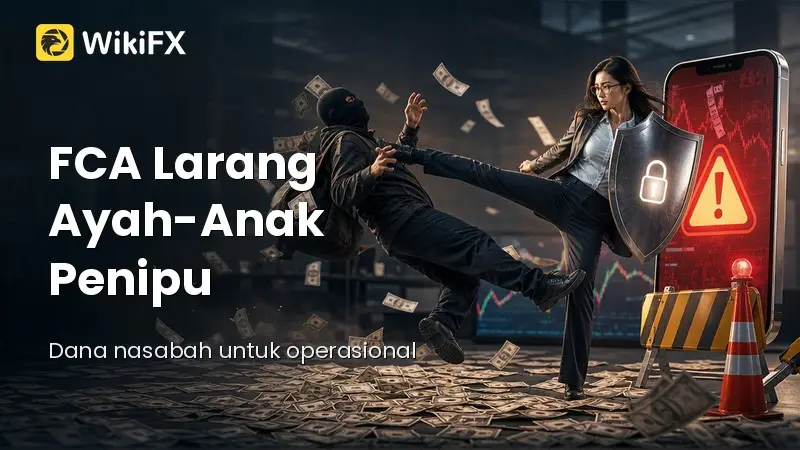 FCA Larang Ayah-Anak Usai Gelapkan Dana Nasabah