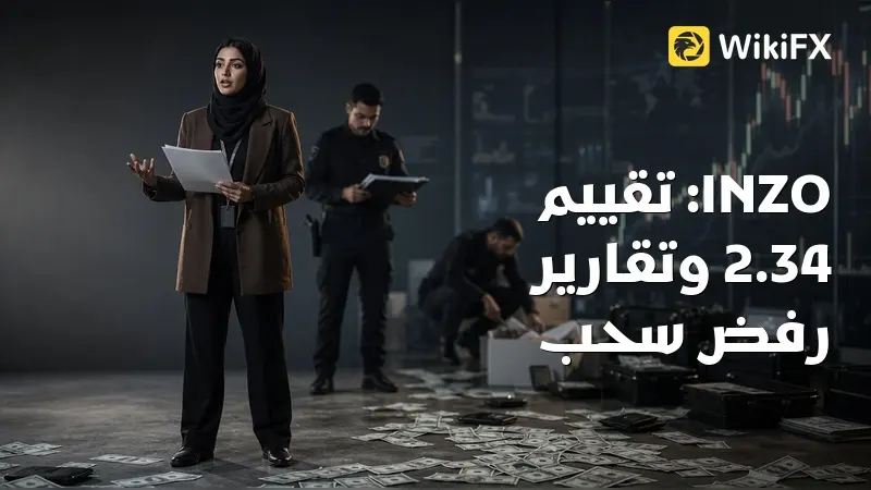 مراجعة INZO: تقييم 2.34 وتقارير عن رفض سحب وتغيير الرافعة دون إشعار