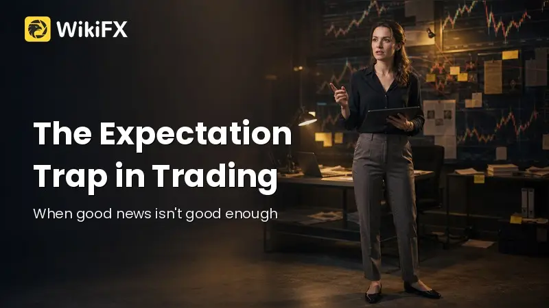 Why Good News Can Push Prices Down: The Expectation Trap