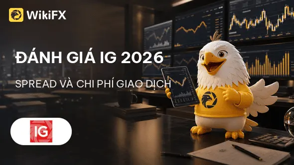 Đánh giá sàn Forex IG 2026: Spread và chi phí giao dịch - WikiFX Review