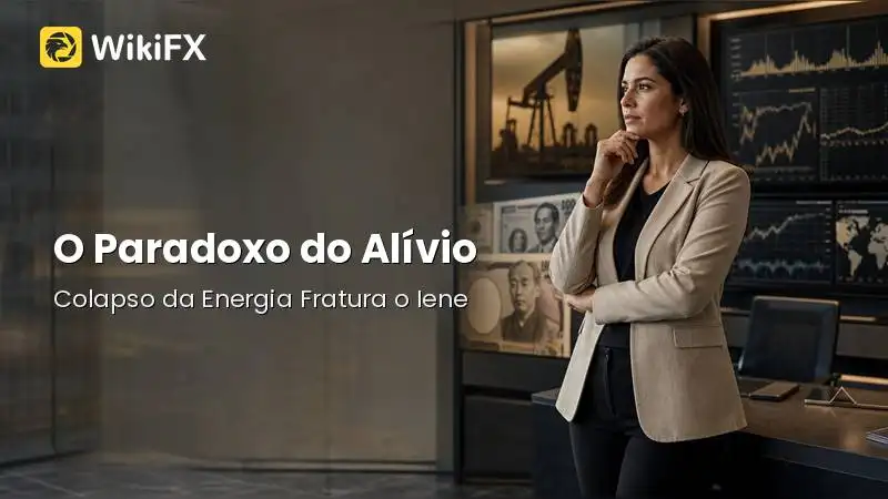 O Paradoxo do Alívio: Colapso da Energia Anula o Risco Ocidental e Fratura o Iene