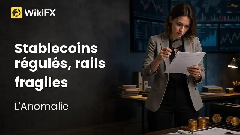 Stablecoins régulés, rails fragiles