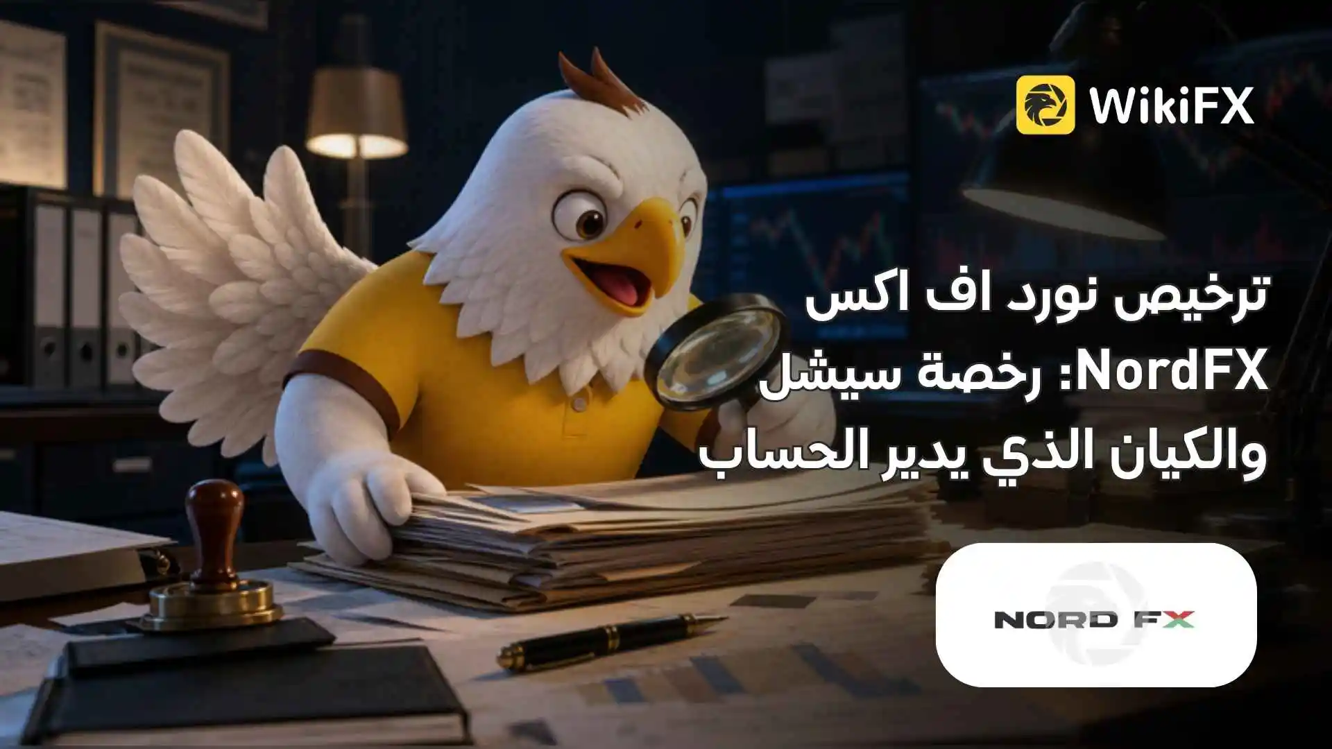 ترخيص نورد اف اكس NordFX: رخصة سيشل والكيان الذي يدير الحساب