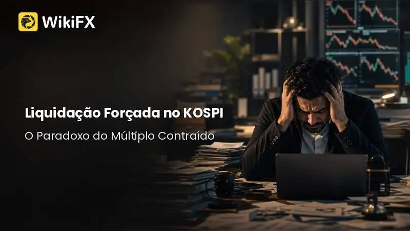 O Paradoxo do Múltiplo Contraído e a Liquidação Forçada no KOSPI