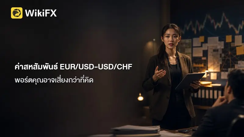 อย่าให้พอร์ตพังเพราะลืมสหสัมพันธ์ EUR/USD-USD/CHF! ใช้ Excel คำนวณ