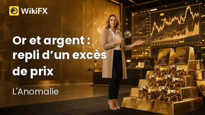 Or et argent : le repli d’un excès de prix