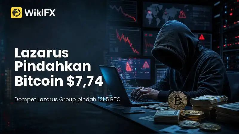 Hacker Cyber Crime: Lazarus Group Pindahkan Bitcoin Senilai $7,74 Juta