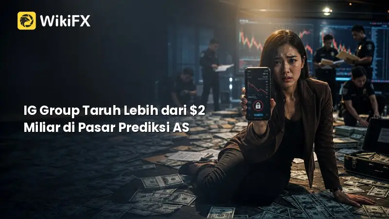 IG Group Taruh Lebih dari $2 Miliar di Pasar Prediksi AS