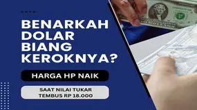 Harga HP Naik Saat Rupiah Tembus Rp18.000: Benarkah Dolar Satu-Satunya Biang Kerok?