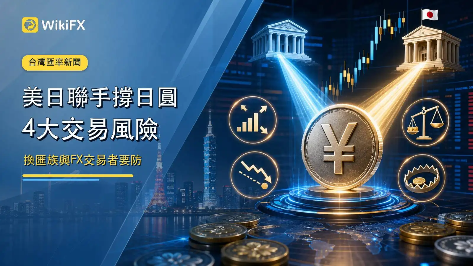 美日罕見聯手撐日圓!台灣換匯族與FX交易者要防這4大交易風險