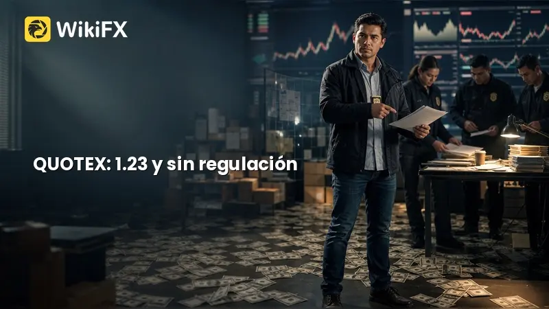 Análisis de QUOTEX: puntuación de 1.23, sin licencia y con advertencias de múltiples reguladores