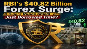 RBI's $40.82 Billion Forex Surge: A Bigger Rupee Shield—or Just Borrowed Time?