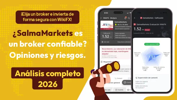 ¿SalmaMarkets es un bróker confiable o una estafa? Análisis del bróker 2026.