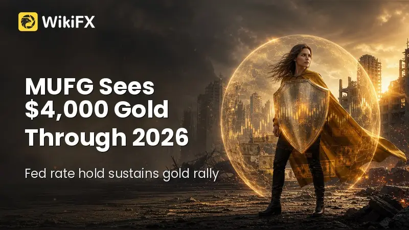 MUFG Sees Gold Anchored Near $4,000 Through 2026