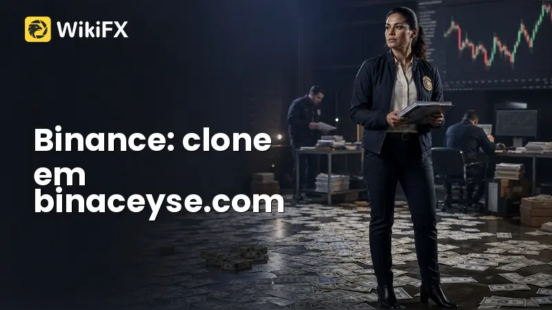 Binance: O que a plataforma em binaceyse.com esconde por trás do nome de uma gigante