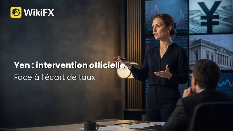 Yen : intervention officielle face à l’écart de taux