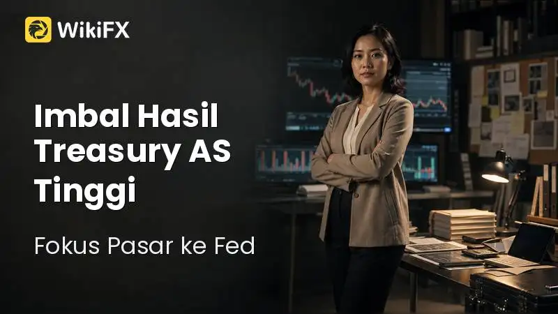 Imbal Hasil Treasury AS Tinggi, Fokus Pasar ke Fed