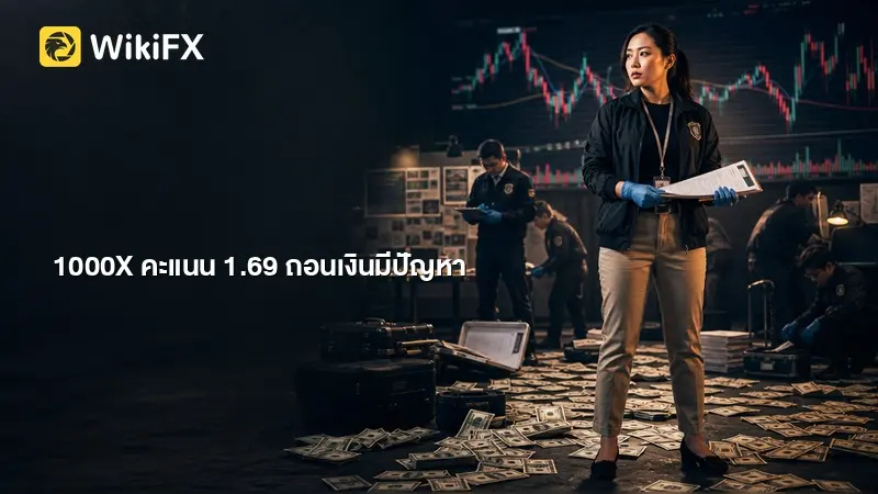 1000X รีวิว: ไม่พบข้อมูลกำกับดูแล ผู้ใช้ไทยรายงานปัญหาถอนเงิน
